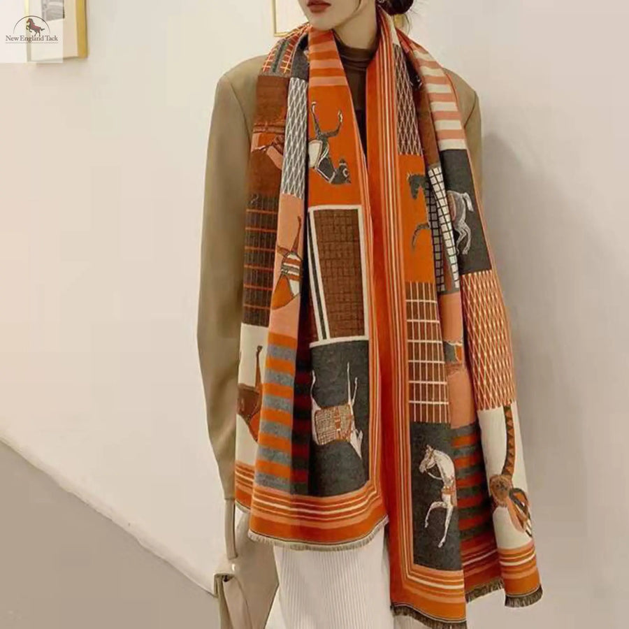 Women's Pashmina Scarf - Soft and Warm Shawl Wraps for Evening Dresses NewEngland Tack