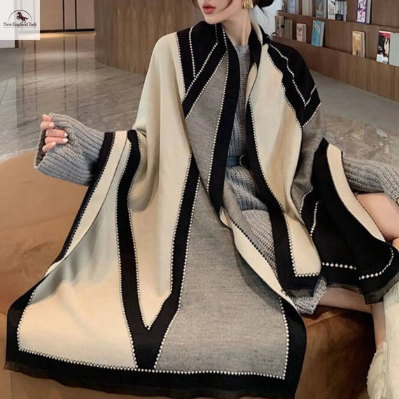 Women's Pashmina Scarf - Soft and Warm Shawl Wraps for Evening Dresses - NewEngland Tack