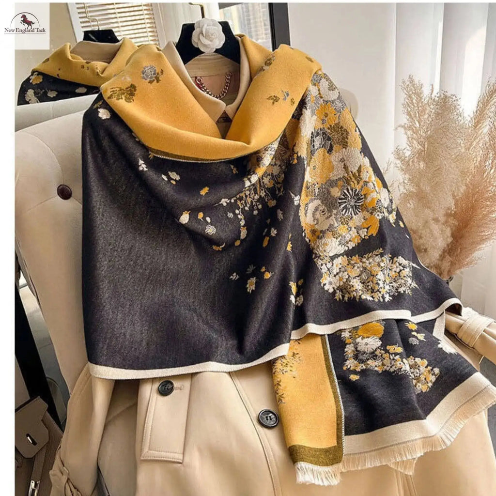 Women's Pashmina Scarf - Soft and Warm Shawl Wraps for Evening Dresses - NewEngland Tack