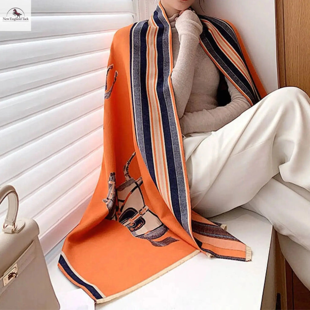 Women's Pashmina Scarf - Soft and Warm Shawl Wraps for Evening Dresses - NewEngland Tack