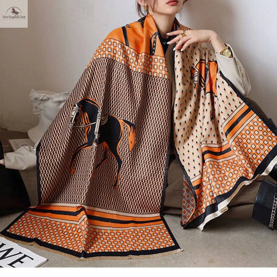 Women's Pashmina Scarf - Soft and Warm Shawl Wraps for Evening Dresses NewEngland Tack