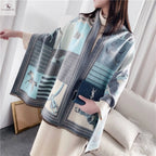 Women's Pashmina Scarf - Soft and Warm Shawl Wraps for Evening Dresses NewEngland Tack