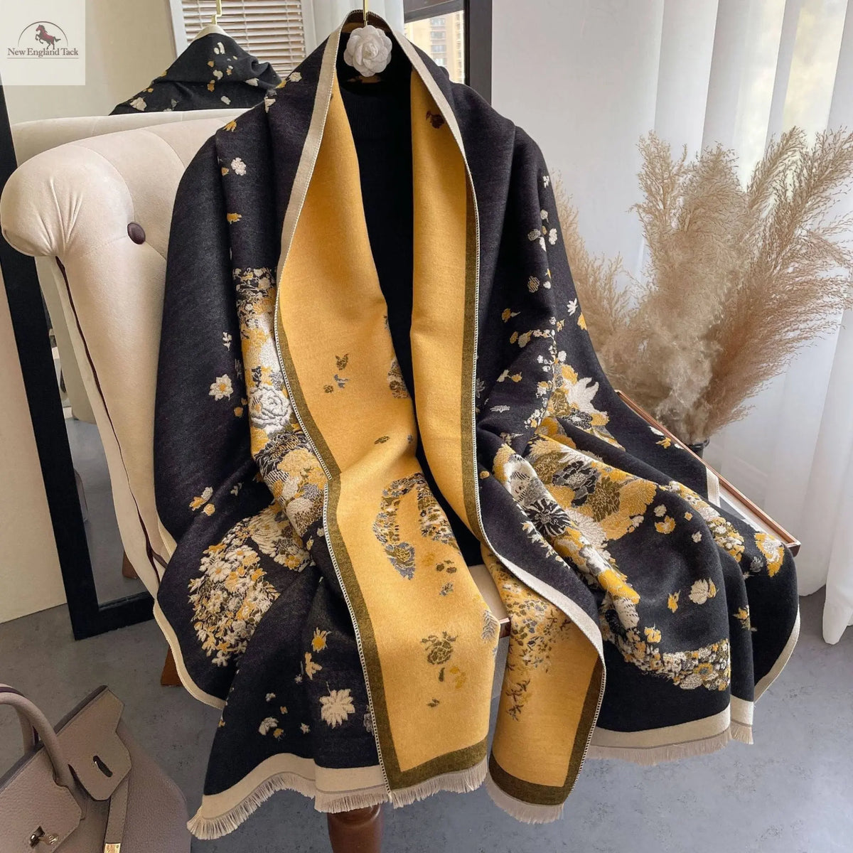 Women's Pashmina Scarf - Soft and Warm Shawl Wraps for Evening Dresses NewEngland Tack