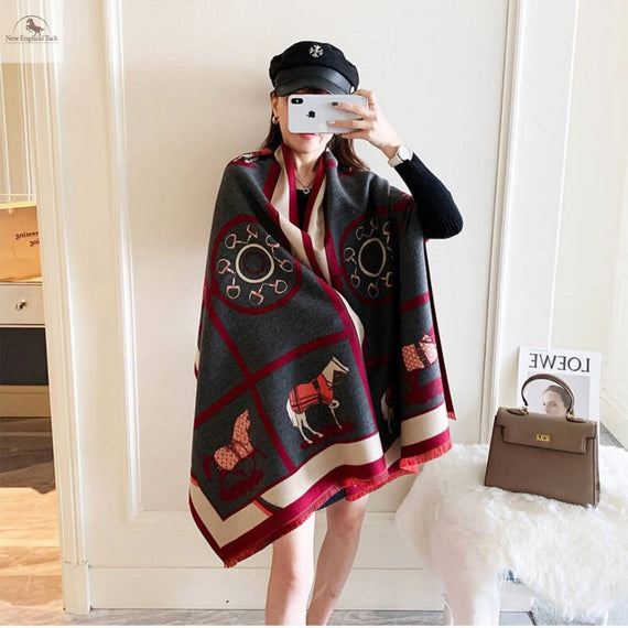 Women's Pashmina Scarf - Soft and Warm Shawl Wraps for Evening Dresses NewEngland Tack