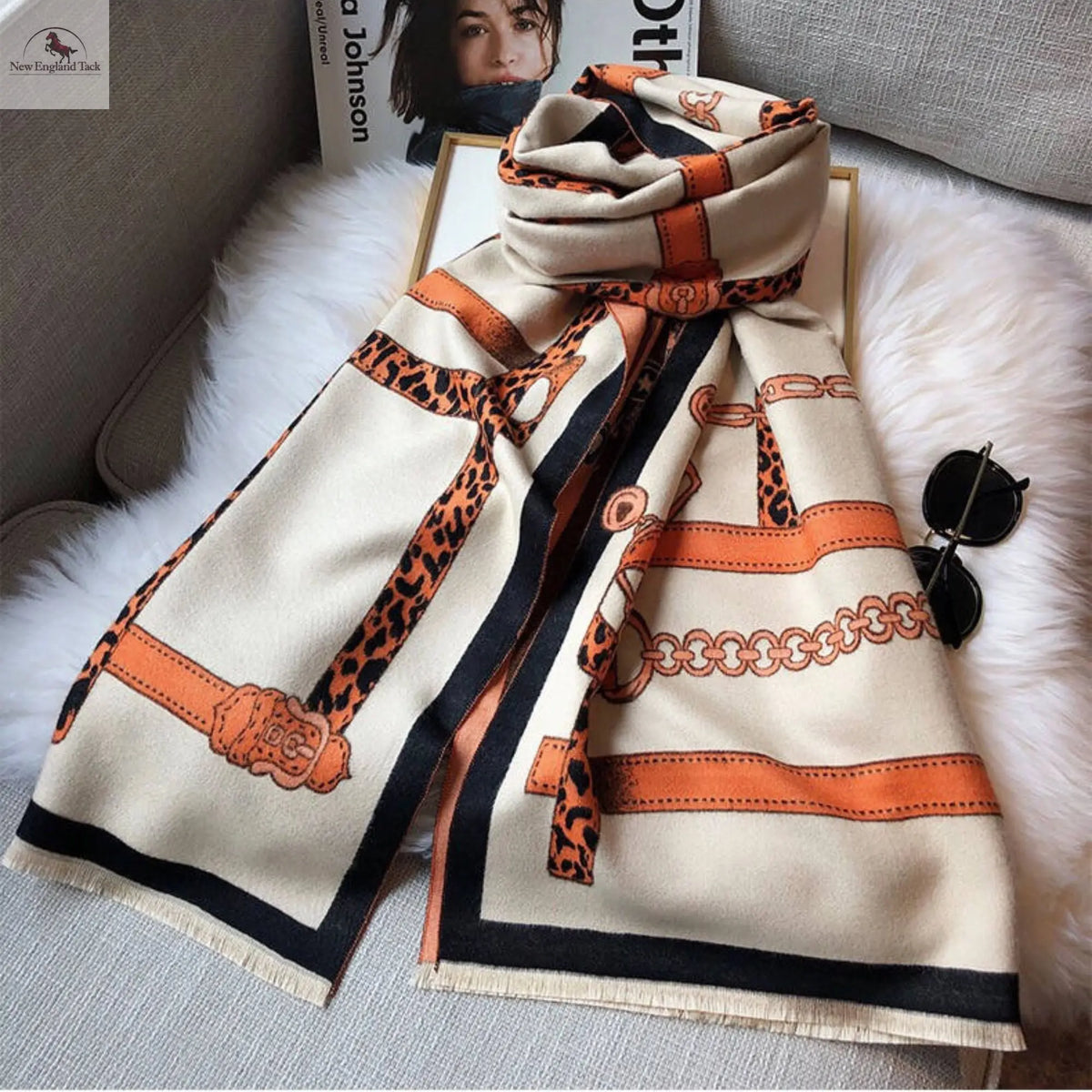 Women's Pashmina Scarf - Soft and Warm Shawl Wraps for Evening Dresses NewEngland Tack