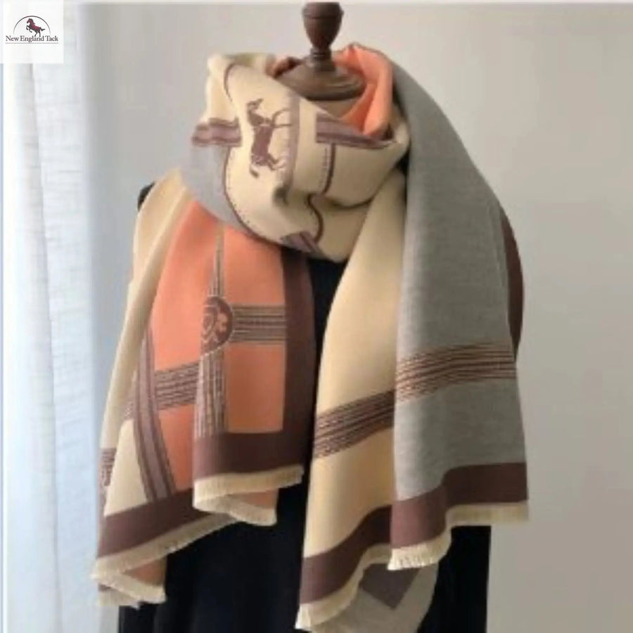 Women's Pashmina Scarf - Soft and Warm Shawl Wraps for Evening Dresses - NewEngland Tack