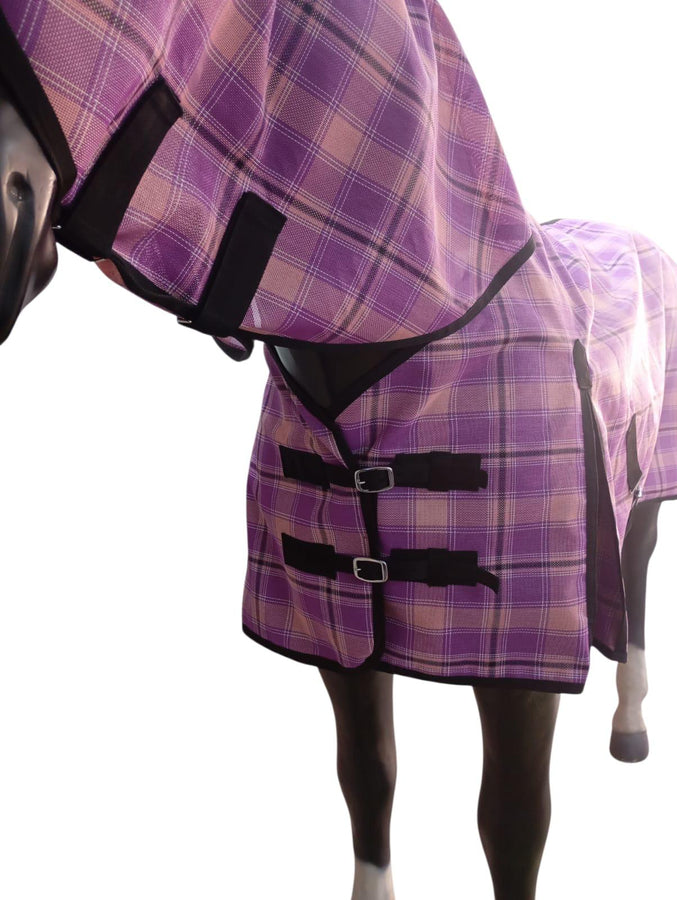 Combo Hard Mesh Fly Sheet with Detachable Neck Without Belly Wrap