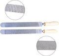 RESISTANCE 15" Farrier Horse Hoof Rasp Professional Trimming File Double Sided - Silver Color